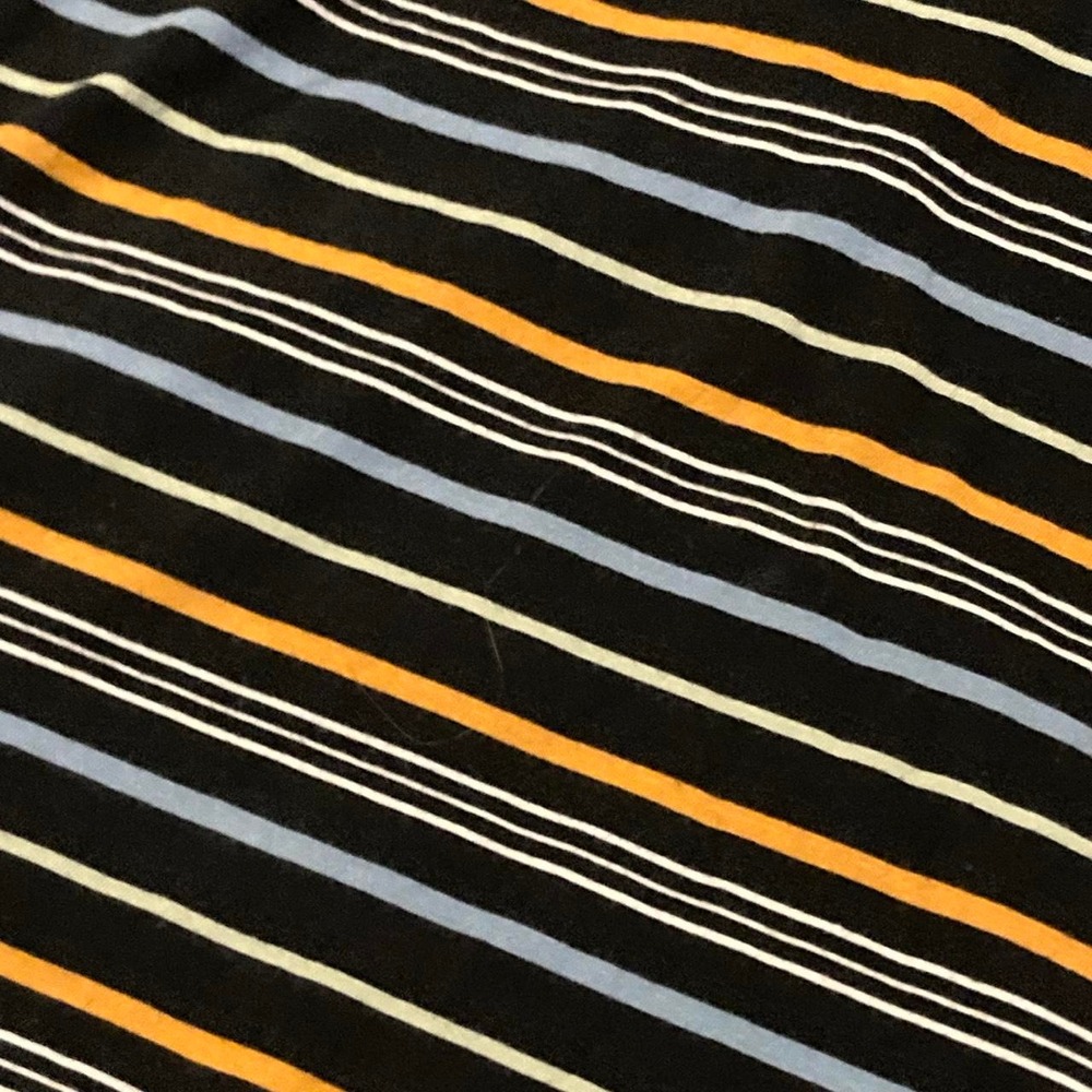 …Lost skateboards striped crewneck tee basic embroidered M/20.5 - Picture 5 of 8